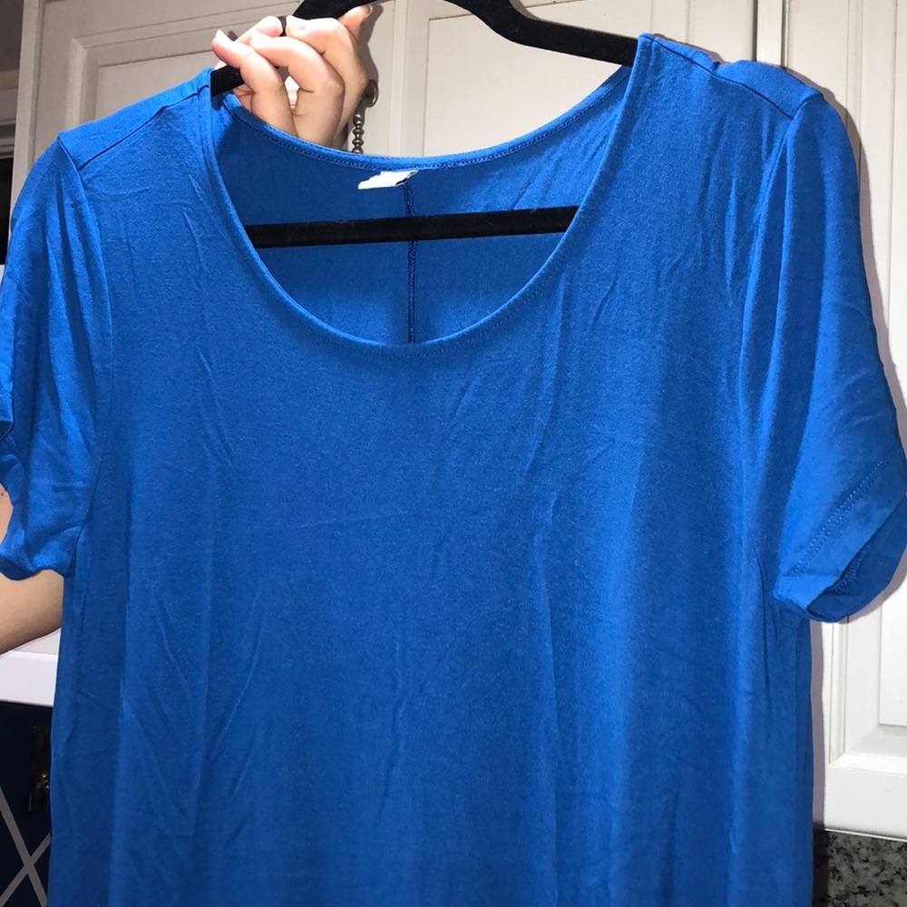 Old Navy blue dress size Med. - Picture 2 of 7